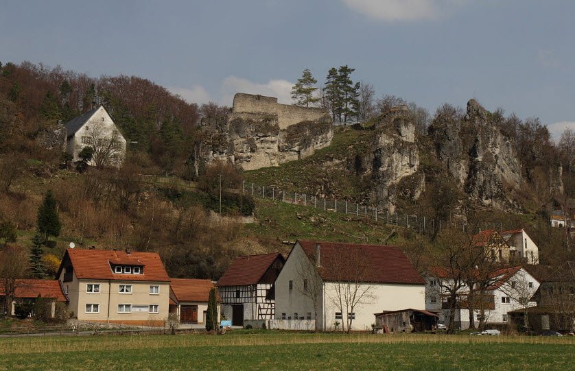 Burgruine Wolfsberg, Sangerhausen, Germany